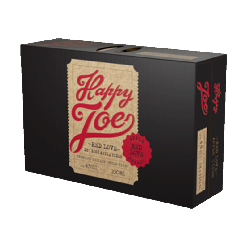 Happy Joe Red Love Rosé Cider Can 24-pack